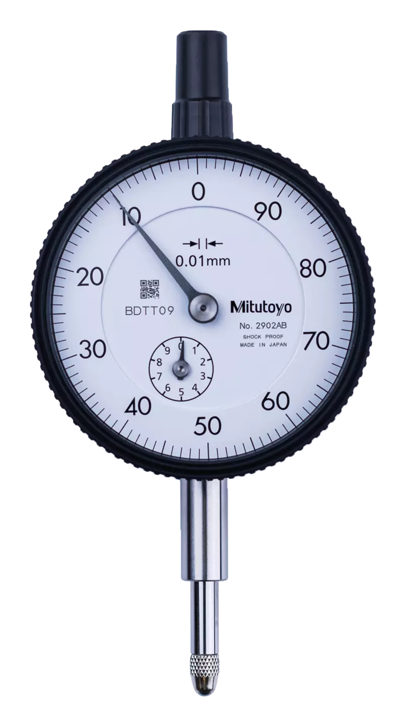 Mitutoyo Mutatós mérőóra, Sorozat 2, ISO típus, Ø57 mm, fordított számlap, 10 mm, 0.01 mm (2902A) termék fő termékképe