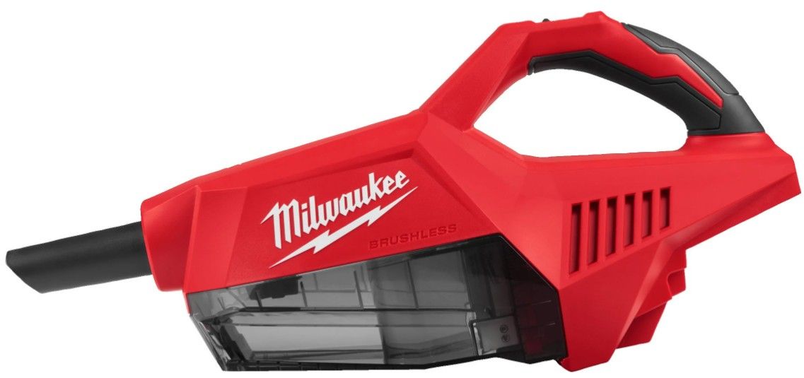 Milwaukee M18 BLCV2-0 M18™ szénkefe nélküli kompakt porszívó (akku és töltő nélkül) termék fő termékképe