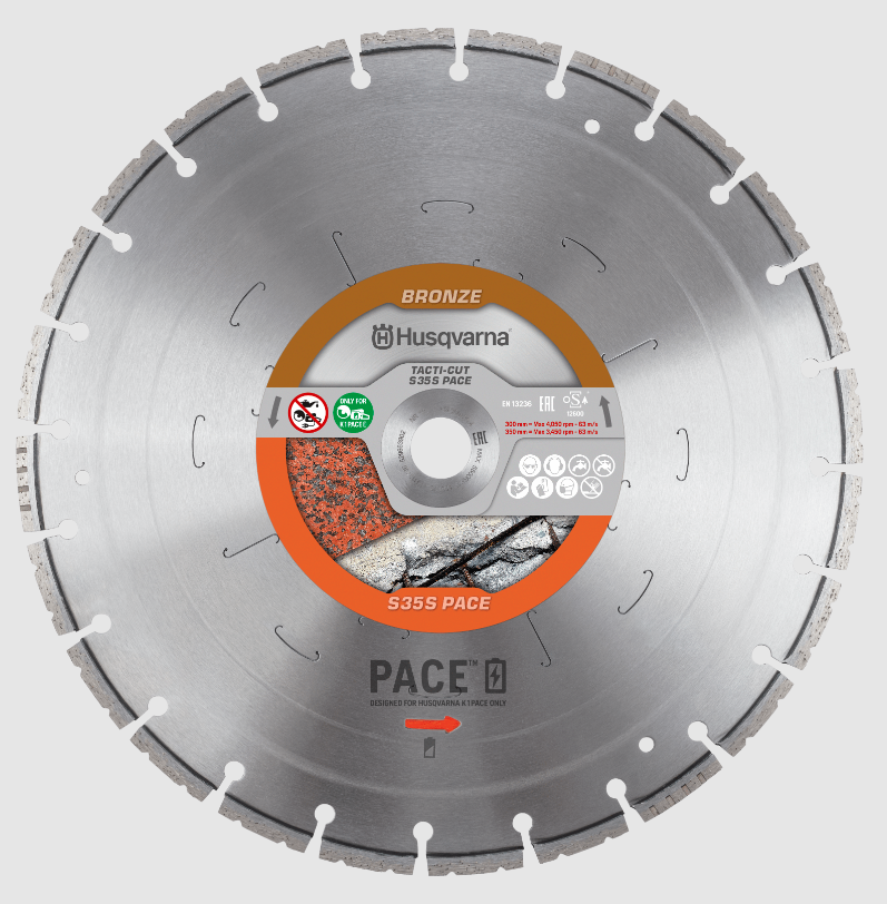 Husqvarna TACTI-CUT S35S PACE 300 10 25.4 termék fő termékképe