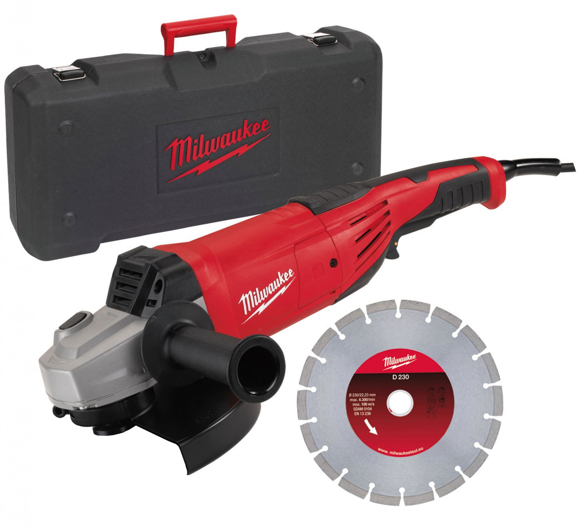 Milwaukee AG 22-230 D-SET/DMS sarokcsiszoló termék fő termékképe