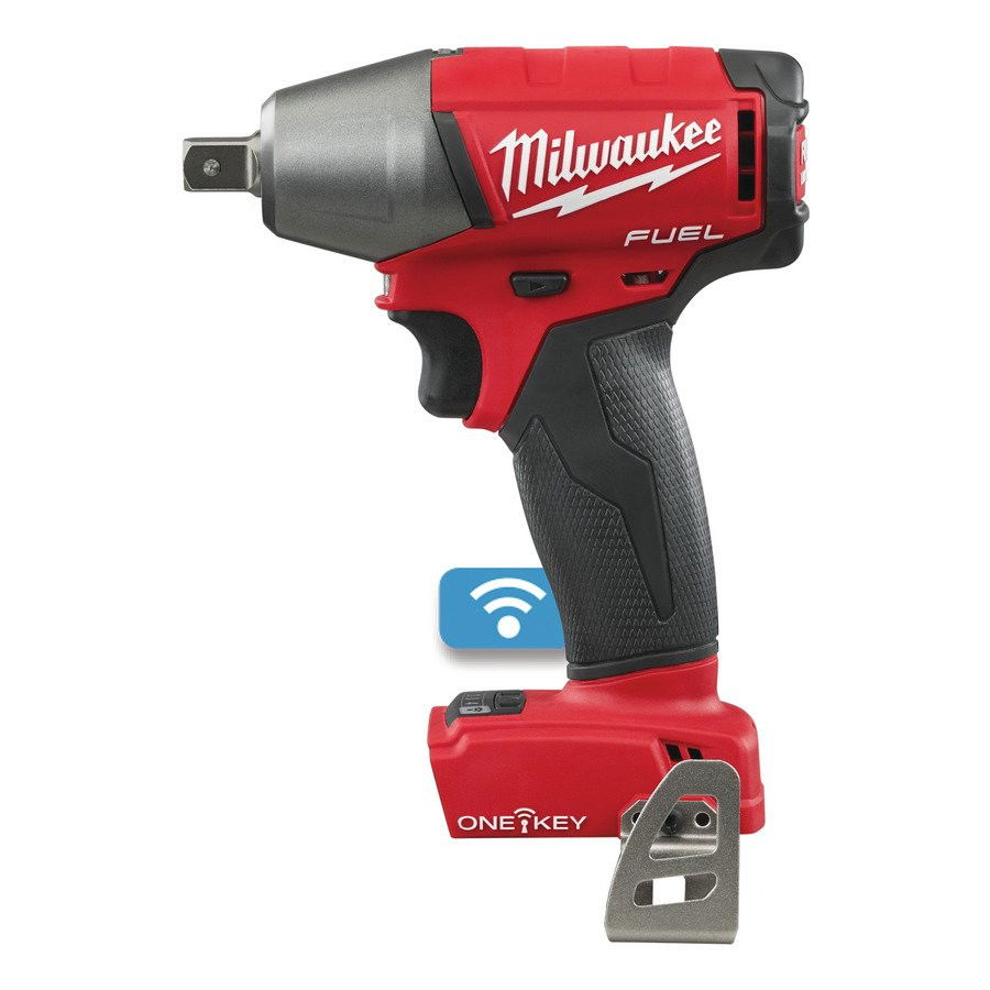 Milwaukee M18 ONEIWP12-0 akkus ONE-KEY™ FUEL™ szénkefe nélküli ütvecsavarozó ütközőcsappal, 1/2" négyszög meghajtással (akku és töltő nélkül) termék fő termékképe