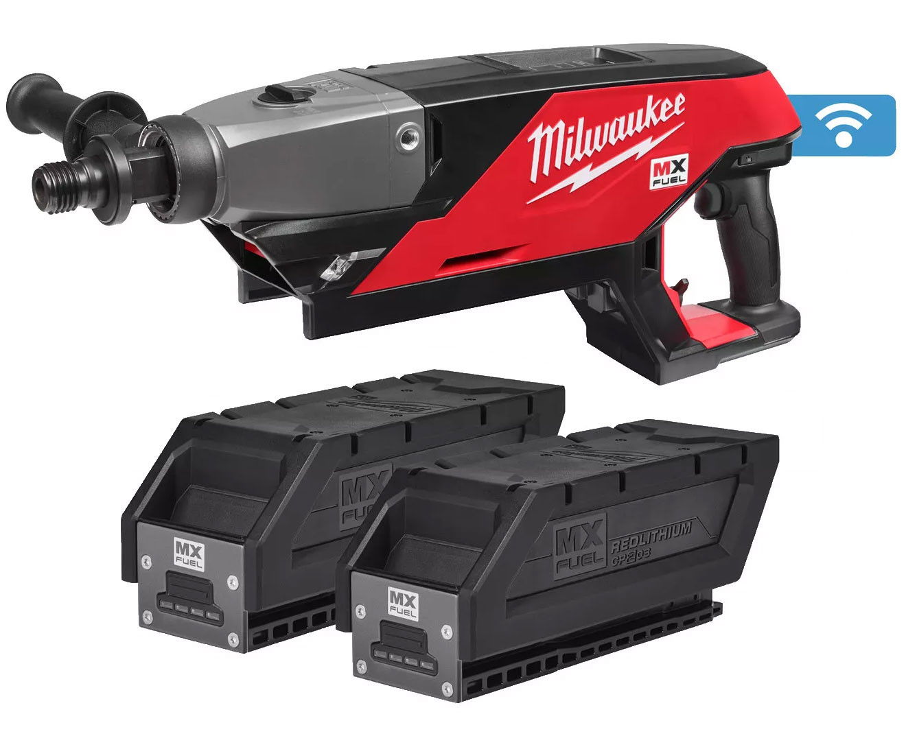 Milwaukee MXF DCD150-302C MX FUEL™ ONE-KEY™ akkus szénkefe nélküli gyémántfúró (2 x 3.0 Ah Li-ion akkuval) termék fő termékképe