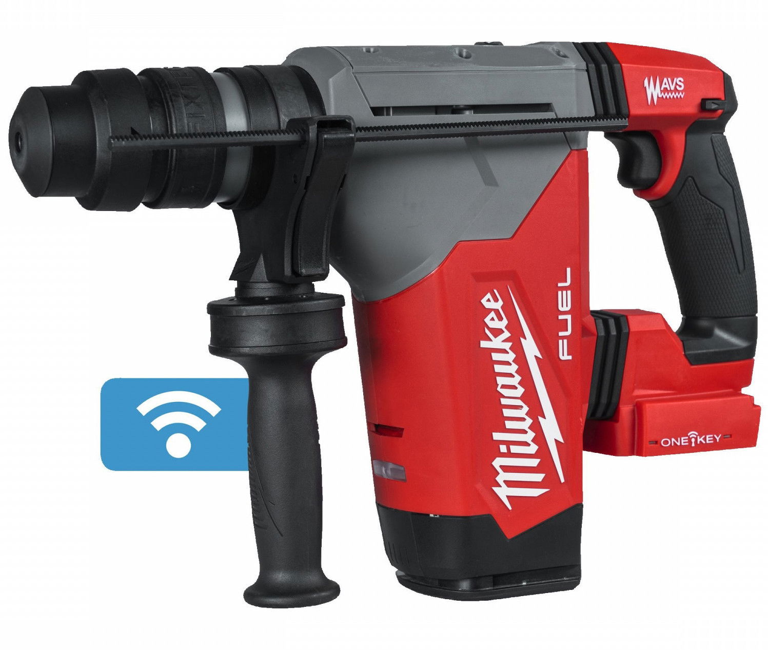 Milwaukee M18 ONEFHPX-0X akkus ONE-KEY™ FUEL™ SDS-plus fúró-vésőkalapács (akku és töltő nélkül, Heavy Duty kofferben) termék fő termékképe