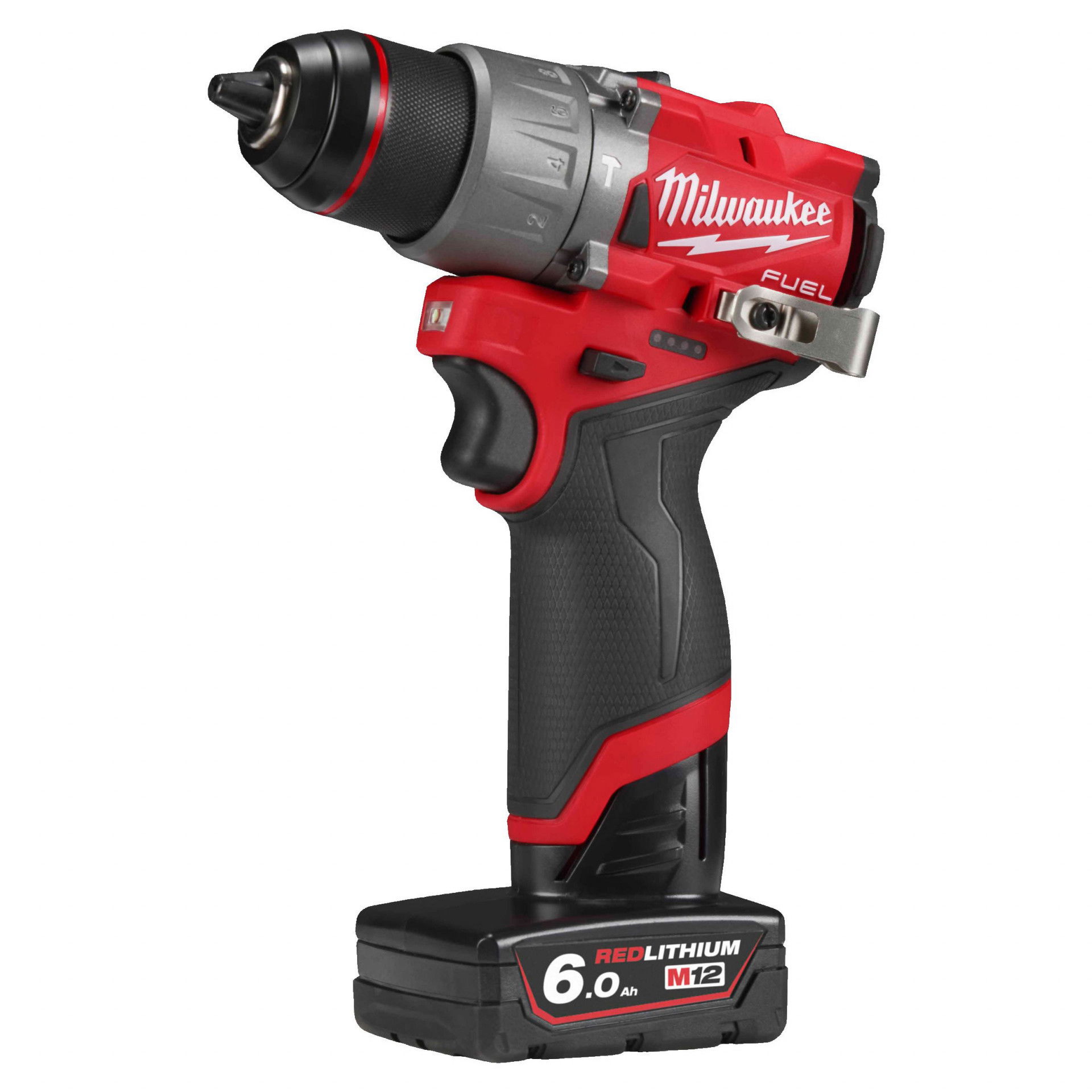 Milwaukee M12 FPD2-602X FUEL™ akkus ütvefúró-csavarozó (2 x 6.0 Ah Li-ion akkuval, Heavy Duty kofferben) (PROMO) termék fő termékképe