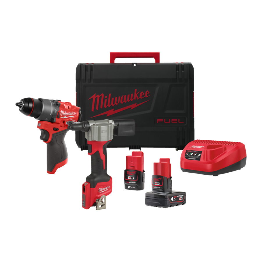 Milwaukee M12 FPP2D2-422X Akkus erőcsomag (PROMO) termék fő termékképe