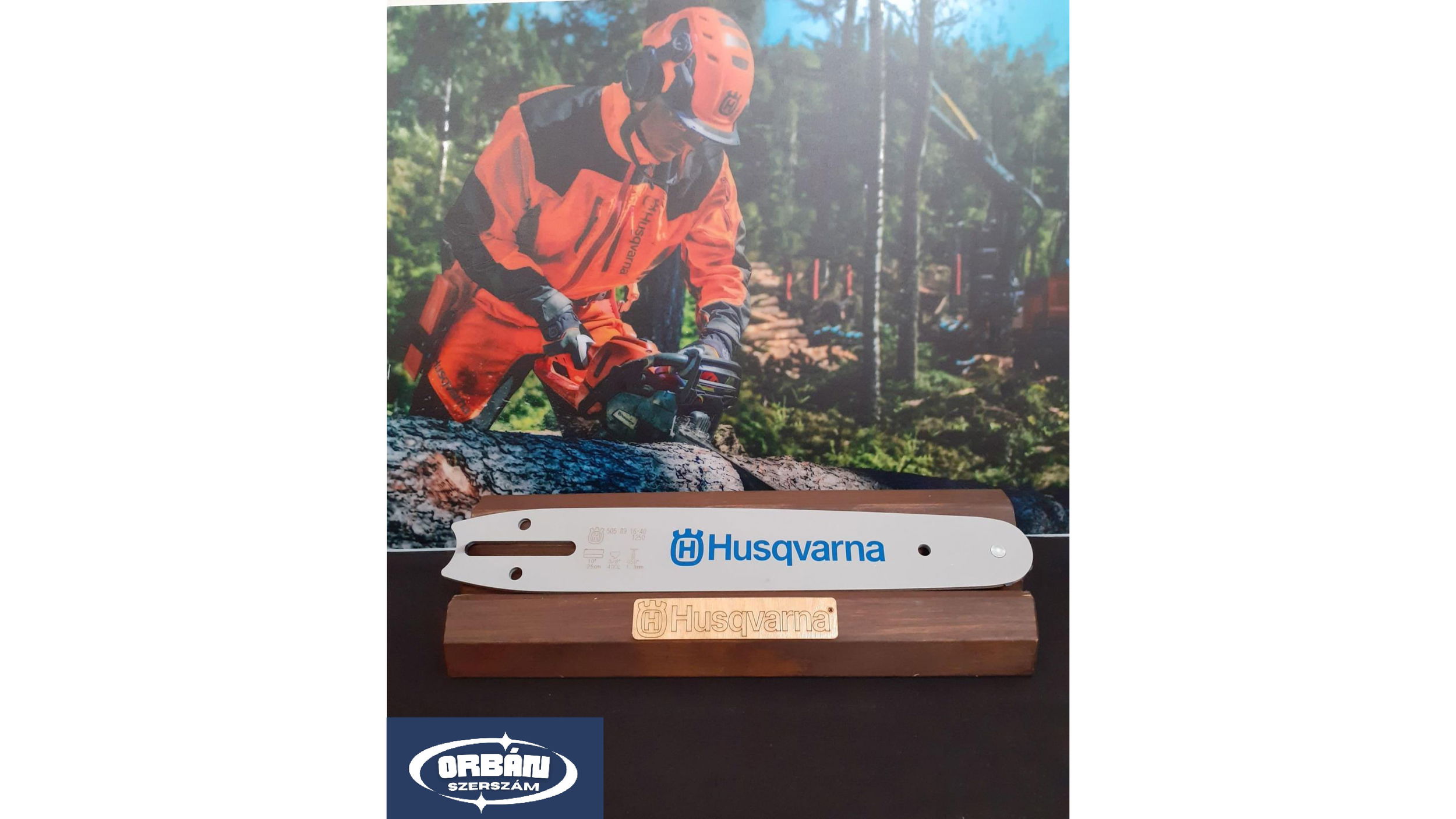 Husqvarna 10" 3/8" MINI keskeny végű vezetőlemez termék fő termékképe