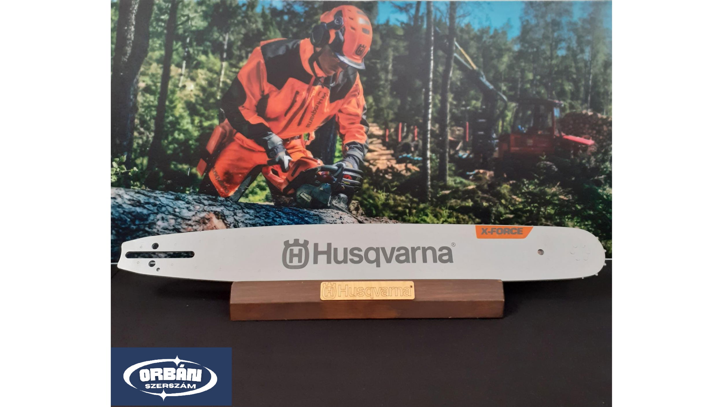 Husqvarna X-Force rétegelt vezetőlemez / 18" / 3/8" / 1,5 mm / keskeny végű / 11T termék fő termékképe