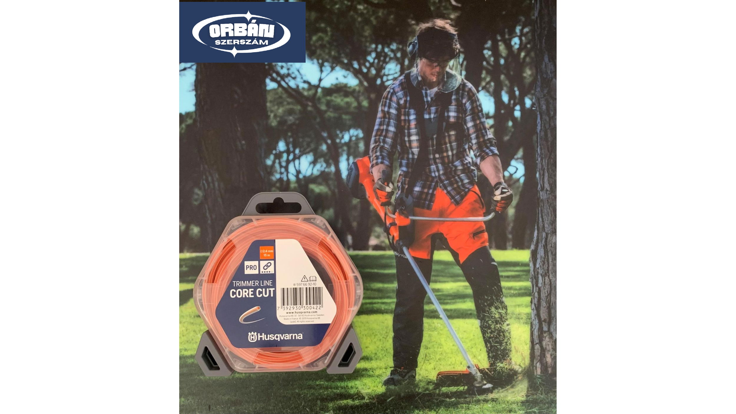 Husqvarna DAMIL CORECUT ˘2,4MMX15M termék fő termékképe