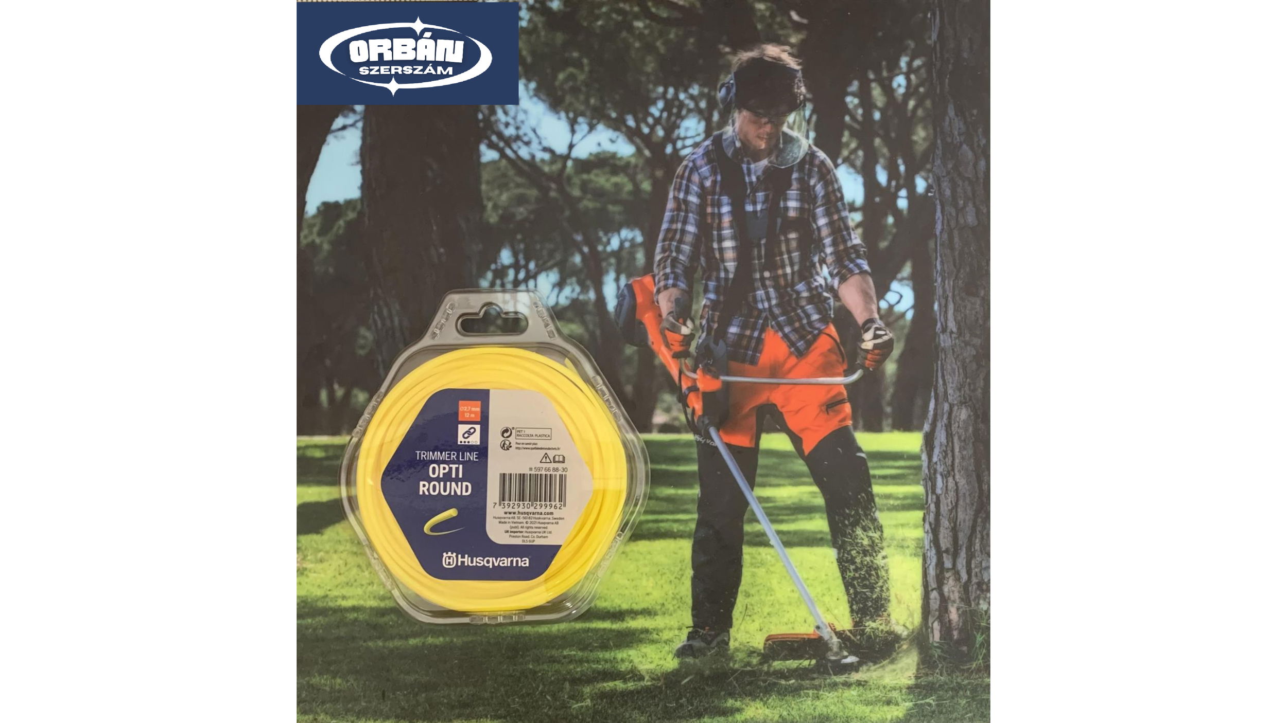 Husqvarna DAMIL OPTI ROUND ˘2,7MM 12M termék fő termékképe