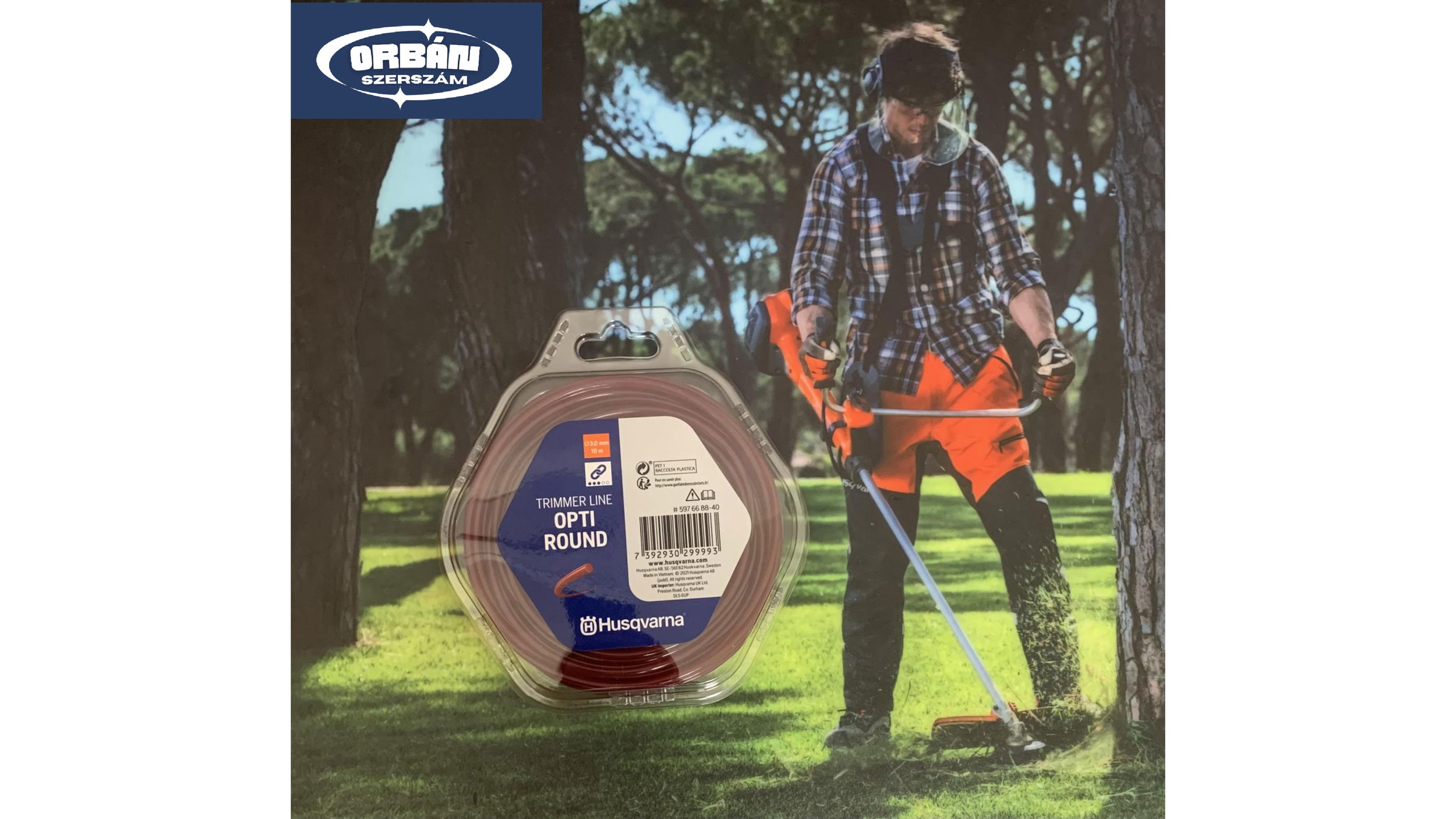 Husqvarna DAMIL OPTI ROUND ˘3,0MM 10M termék fő termékképe