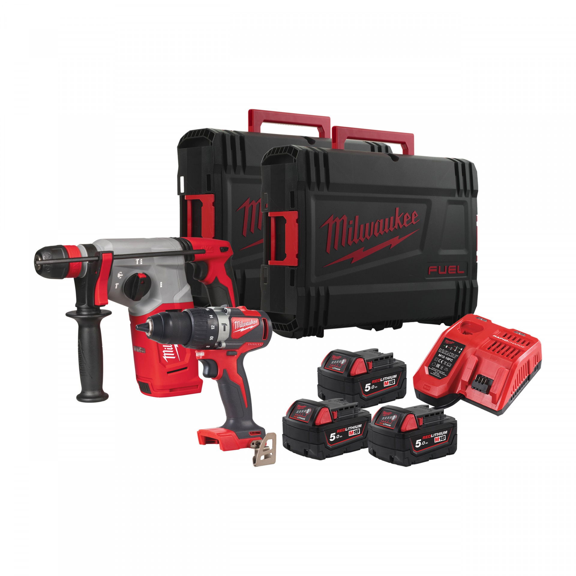 Milwaukee M18 BLPP2C2-503X akkus szénkefe nélküli erőcsomag termék fő termékképe