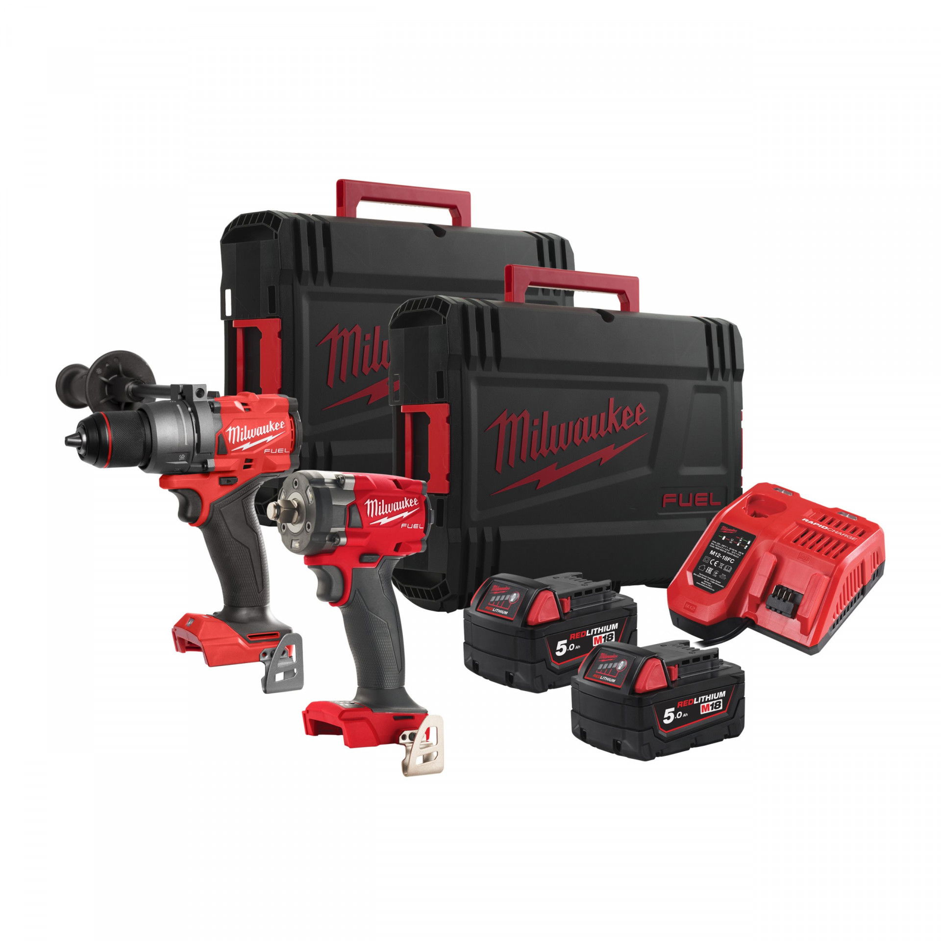 Milwaukee M18 FPP2B3-502X FUEL™ akkus szénkefe nélküli erőcsomag termék fő termékképe