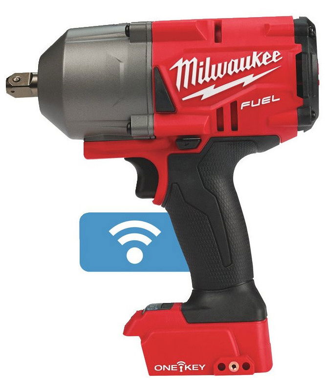 Milwaukee M18 ONEFHIWP12-0X akkus ONE-KEY™ FUEL™ nagy nyomatékú ütvecsavarozó ütközőcsappal, 1/2" négyszög meghajtással (akku és töltő nélkül) termék fő termékképe