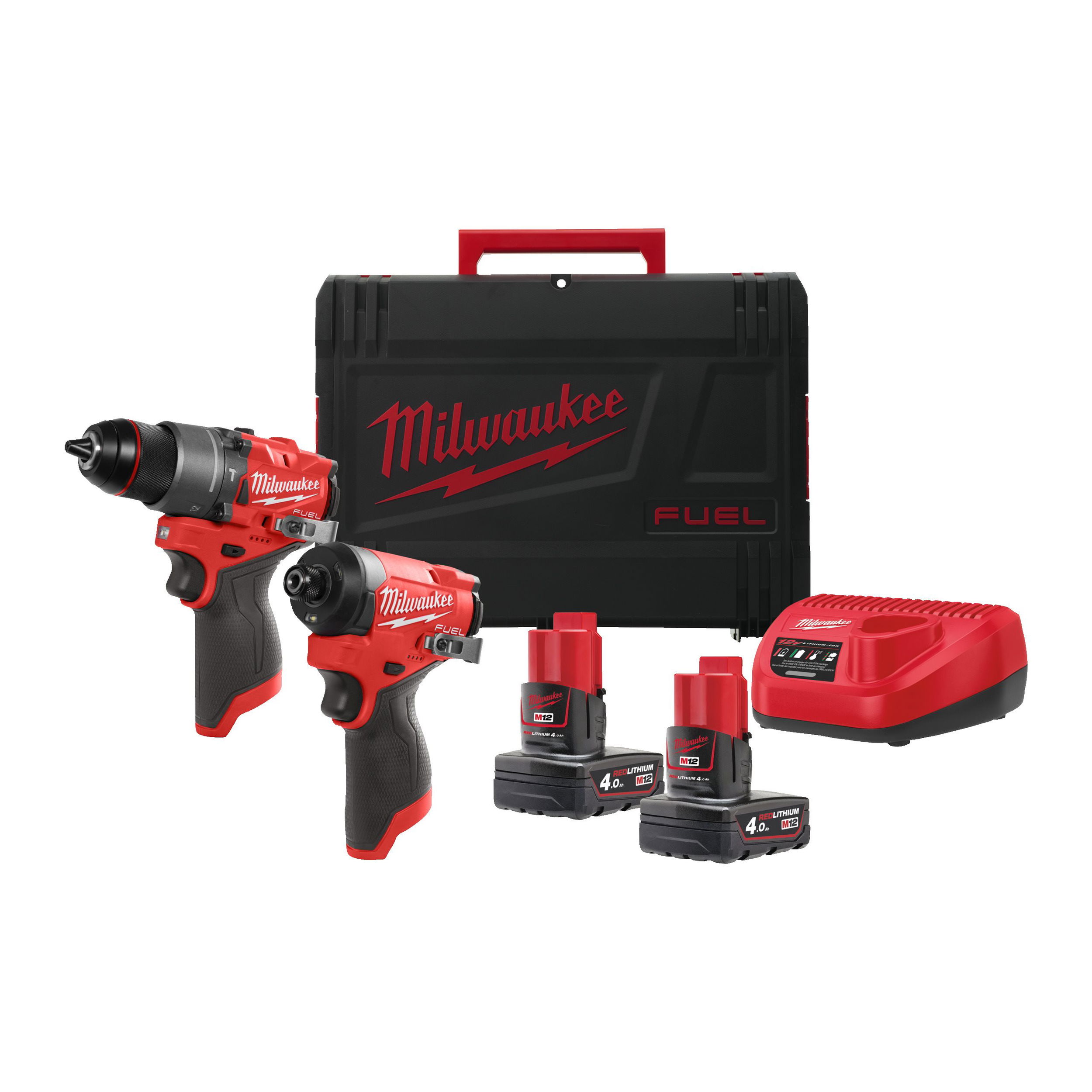 Milwaukee M12 FPP2A2-402X FUEL™ akkus szénkefe nélküli erőcsomag (PROMO) termék fő termékképe