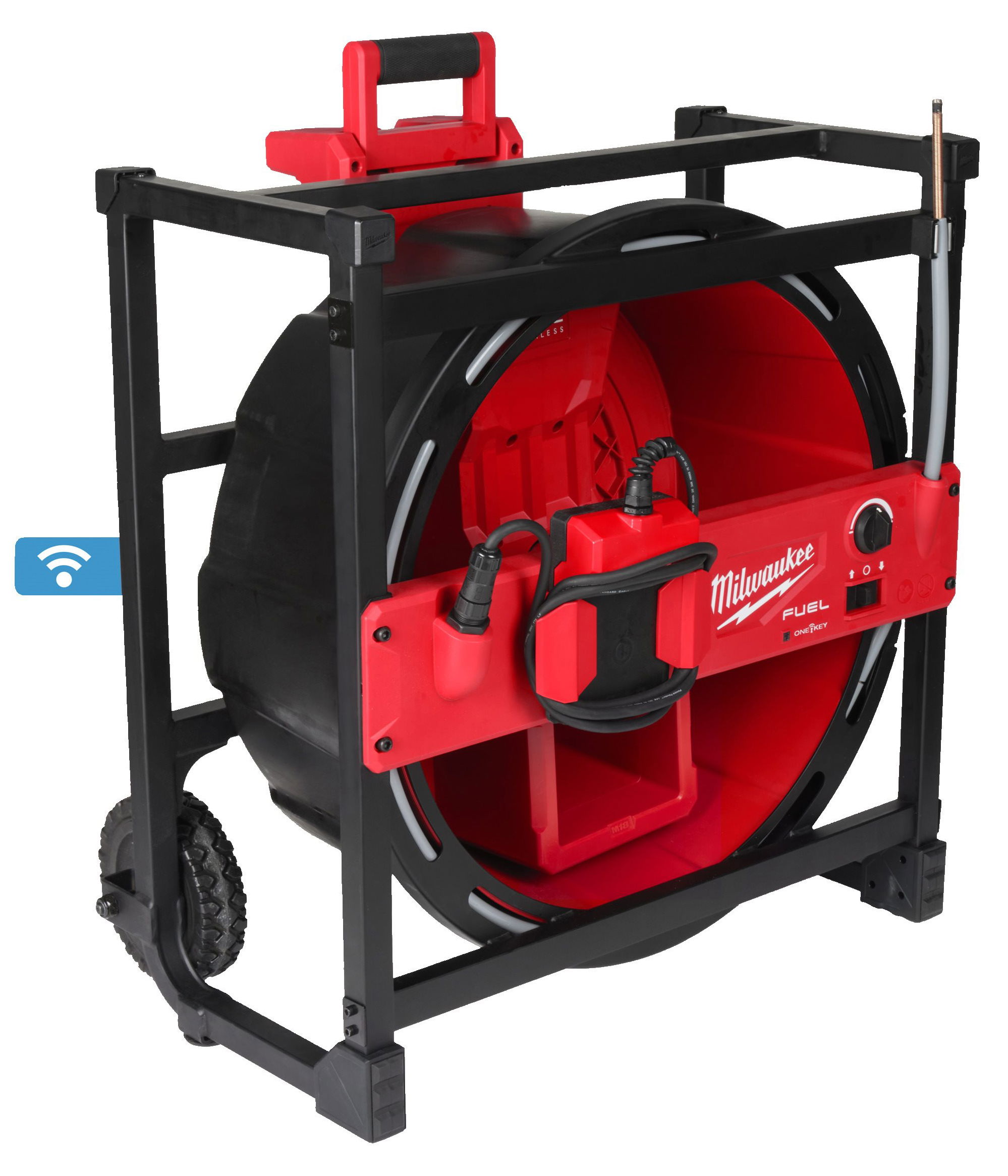 Milwaukee M18 HSFSM-0 akkus ONE-KEY™ FUEL™ szénkefe nélküli nagy sebességű csőtisztító gép (akku és töltő nélkül) termék fő termékképe