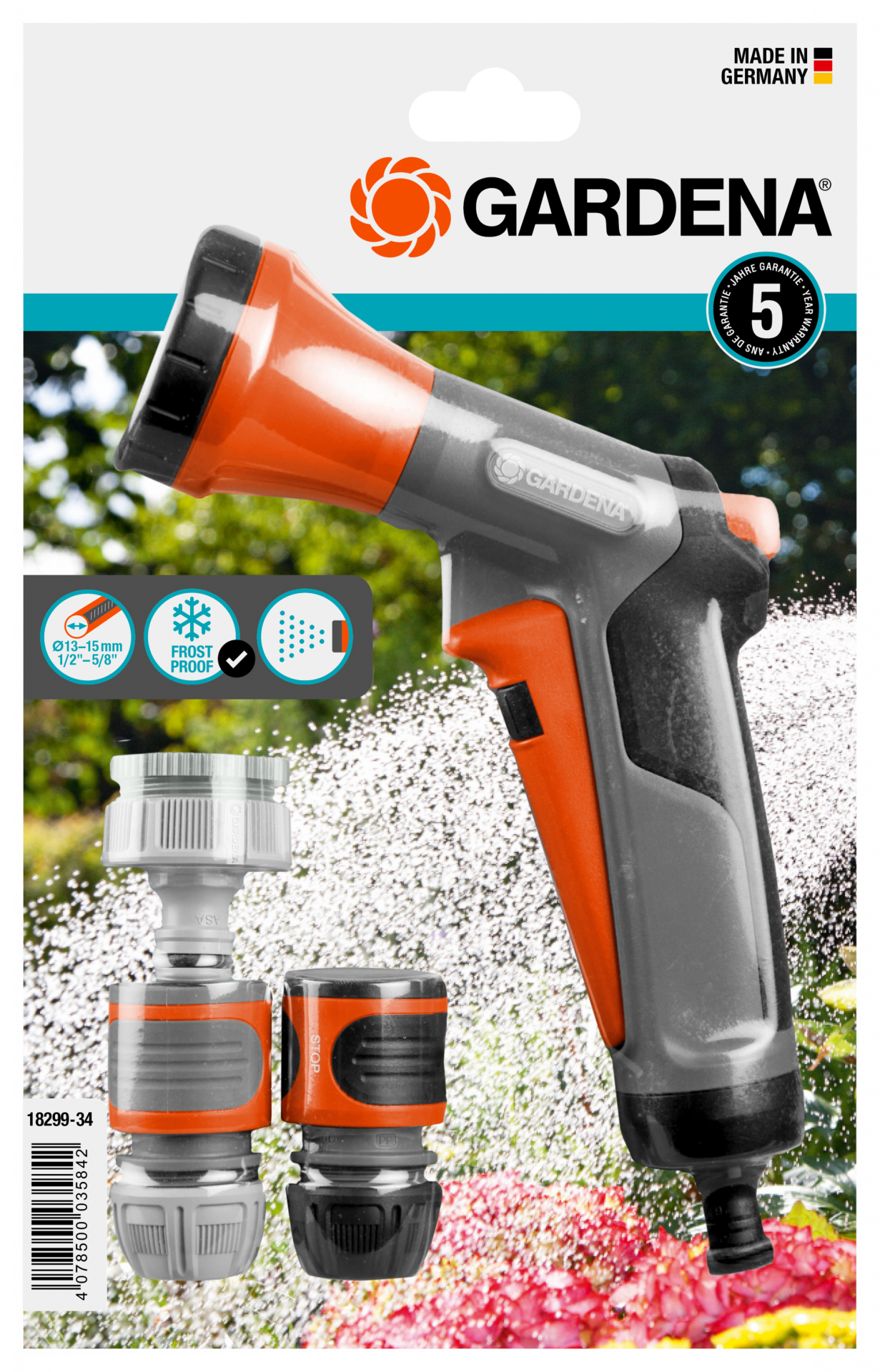 Original GARDENA System Classic öntözőfej készlet (display) termék fő termékképe