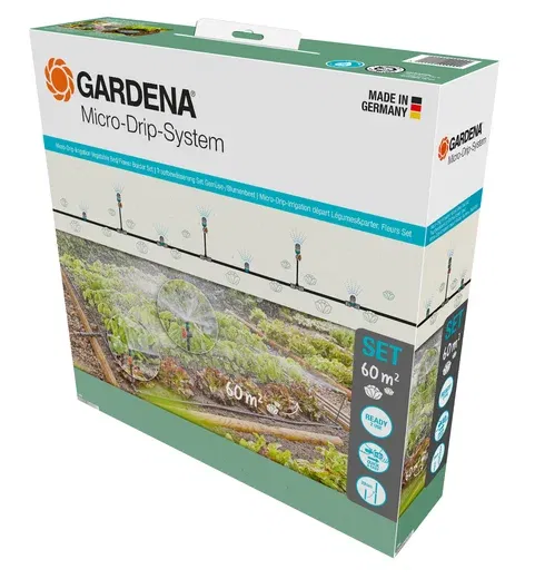 Gardena Micro-Drip-System permetező öntözés készlet növényágyásokhoz, 40 m2 termék fő termékképe