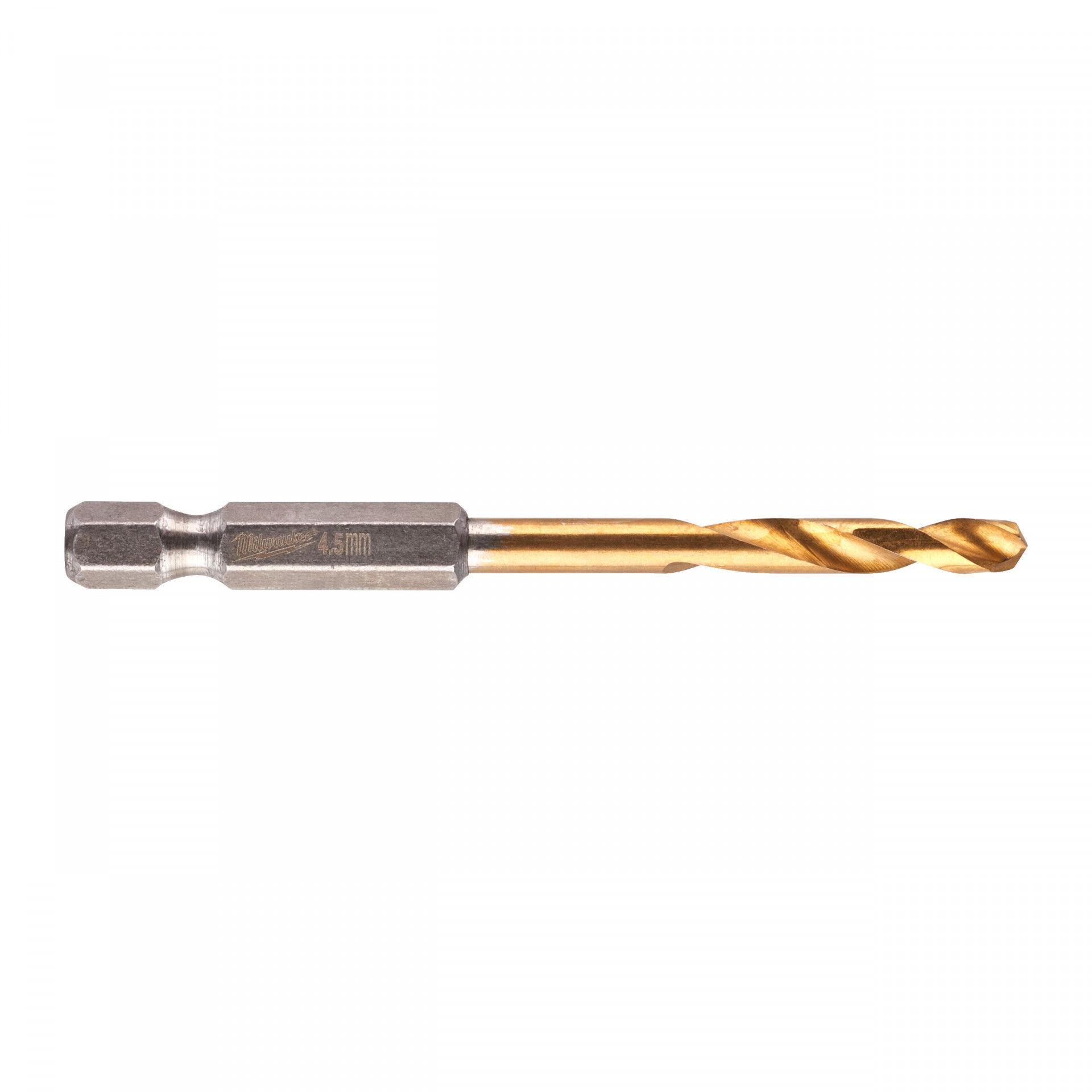 Milwaukee Shockwave™ HSS-G titán-nitrid RED HEX fém fúrószár, 4.5 x 29/76 mm termék fő termékképe