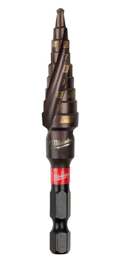 Milwaukee Shockwave Impact Duty™ lépcsős fúró, 4-12 mm / 1" termék fő termékképe