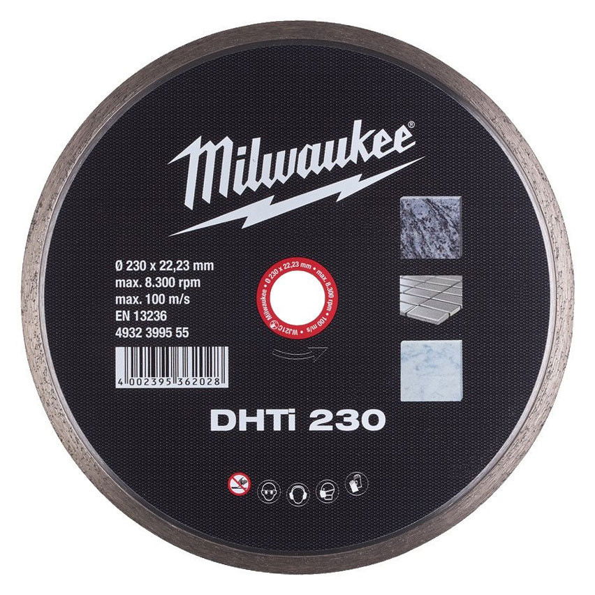 Milwaukee DHTI gyémánt vágótárcsa, turbo, Ø230 mm termék fő termékképe