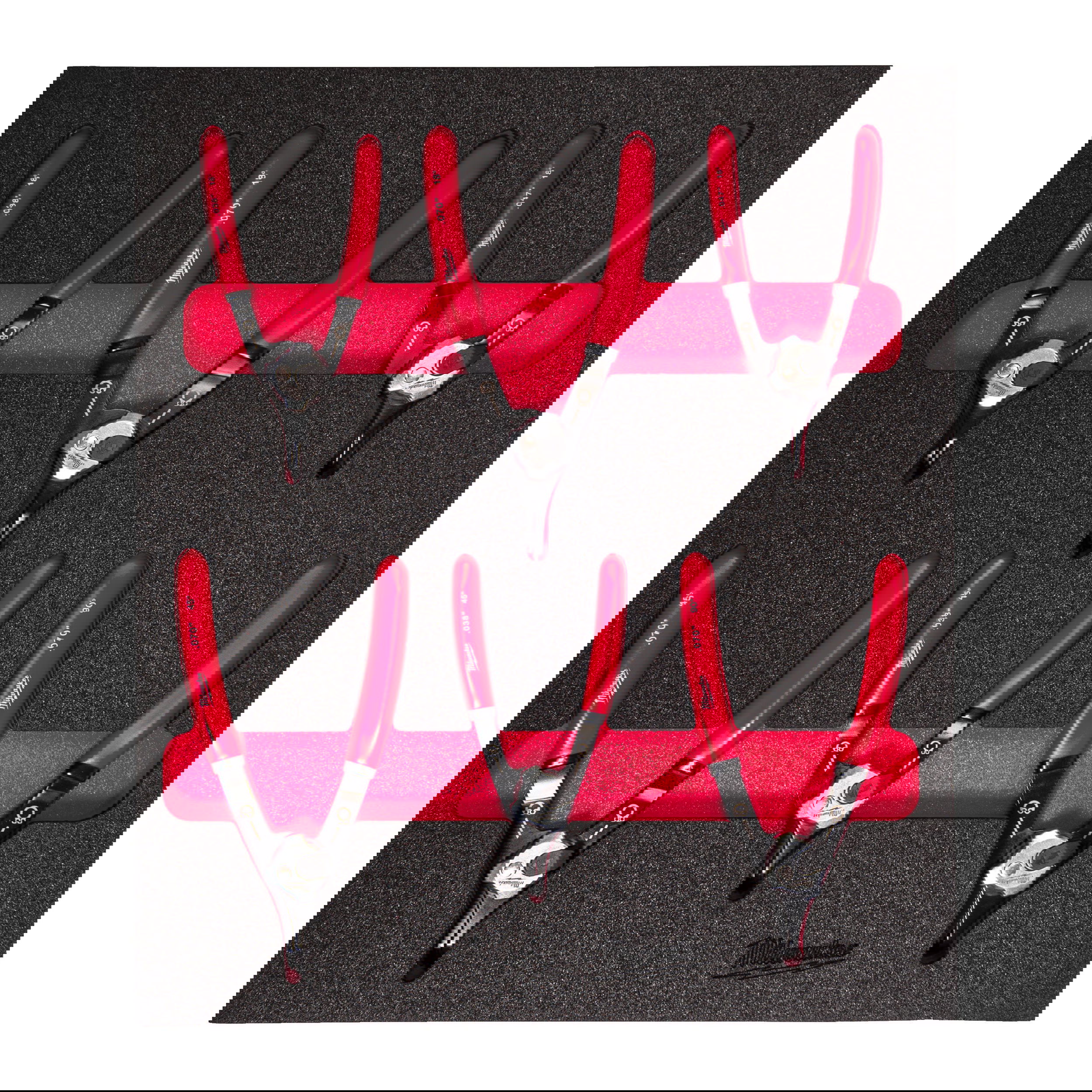 Milwaukee Zégerfogó készlet habbetétben, 6 részes termék fő termékképe