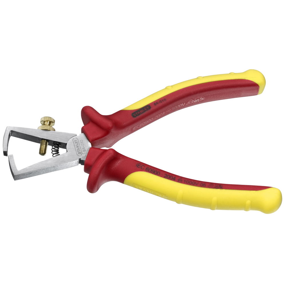 Stanley 0-84-010 MAXSTEEL VDE 1000 V szigetelt kábelcsupaszító fogó, 160 mm termék fő termékképe